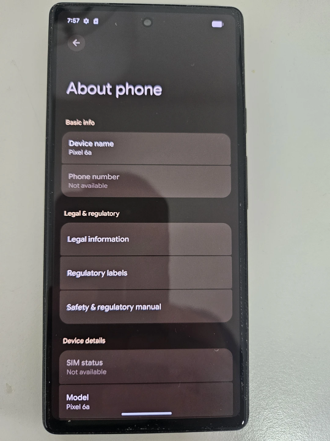 Google Pixel 6a 128gb - photo 3