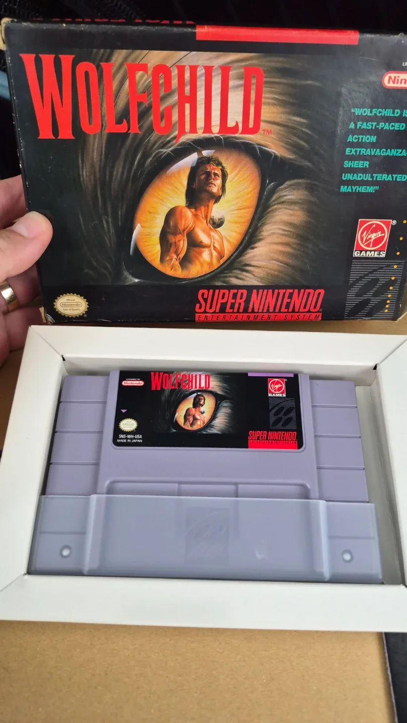 Wolfchild Super Nintendo Entertainment System Game
