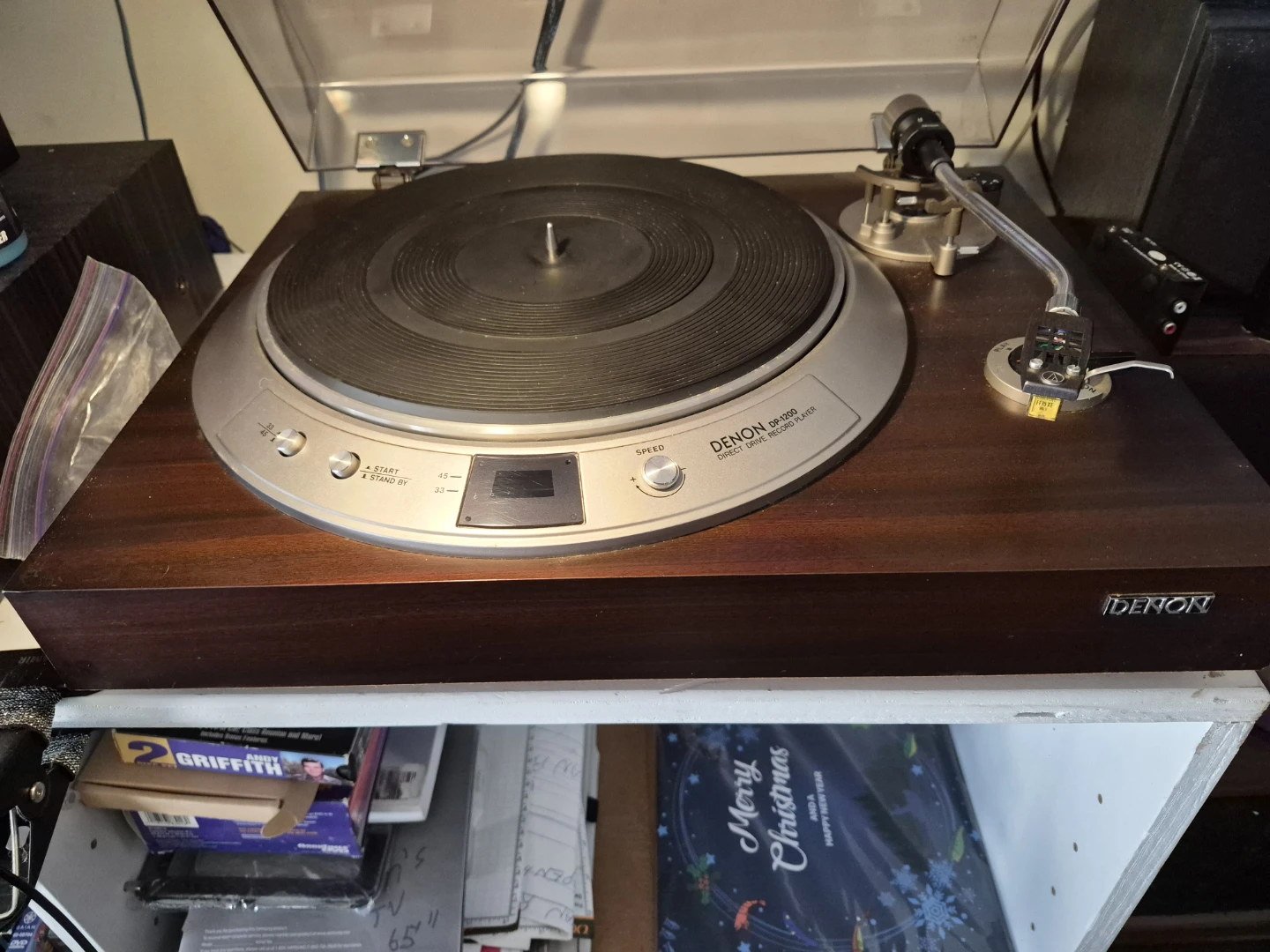 Denon DP-1200 Direct Drive Record Player - photo 3