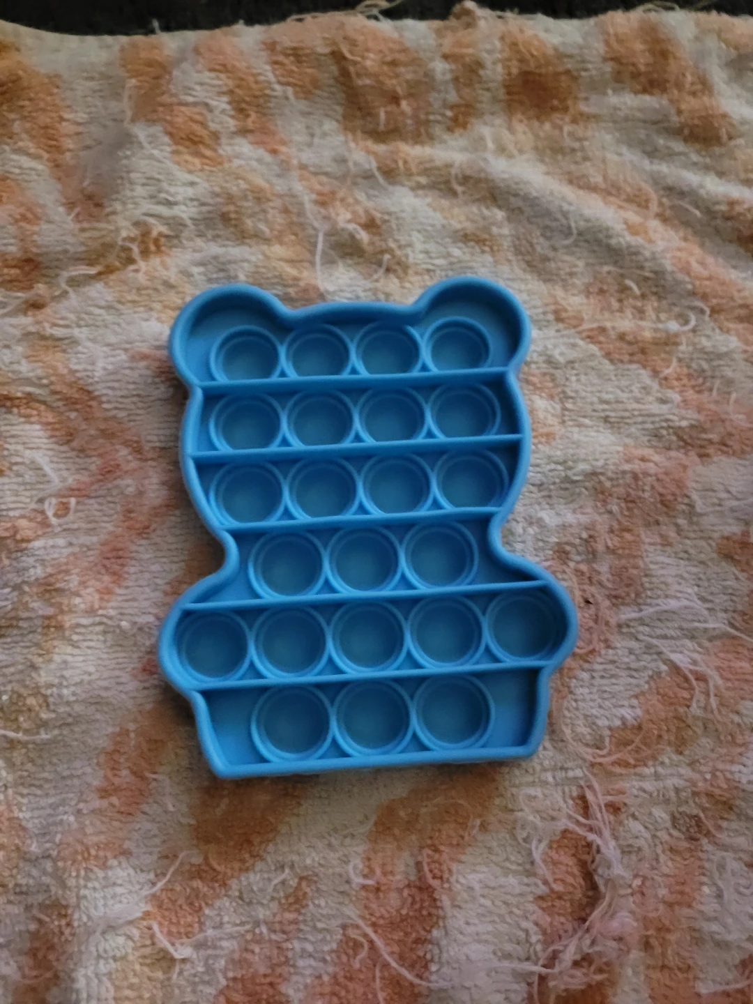 Gummy bear fidget pop it toy