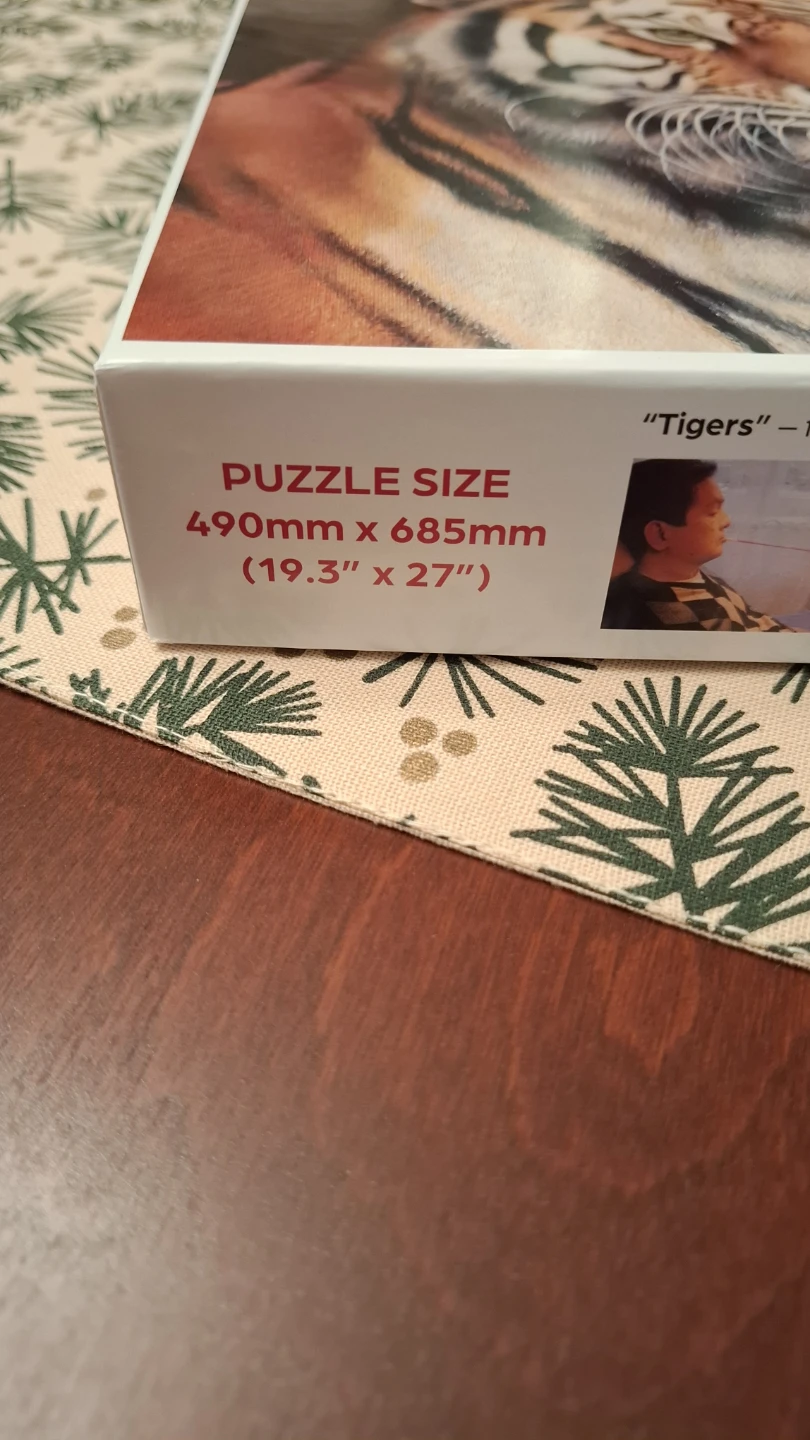 1000 Piece Tiger Puzzle - photo 4