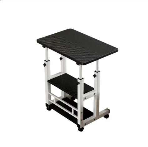 Adjustable Rolling Bedside Table - photo 2