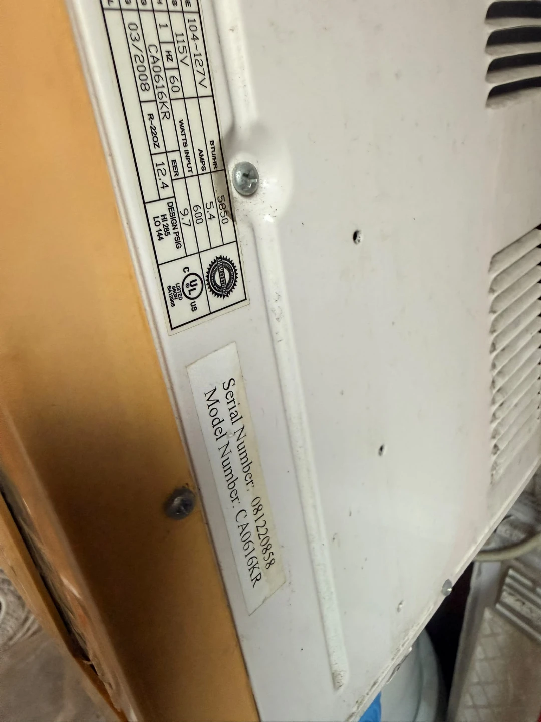 Climette Window Air Conditioner CA0616KR - photo 3