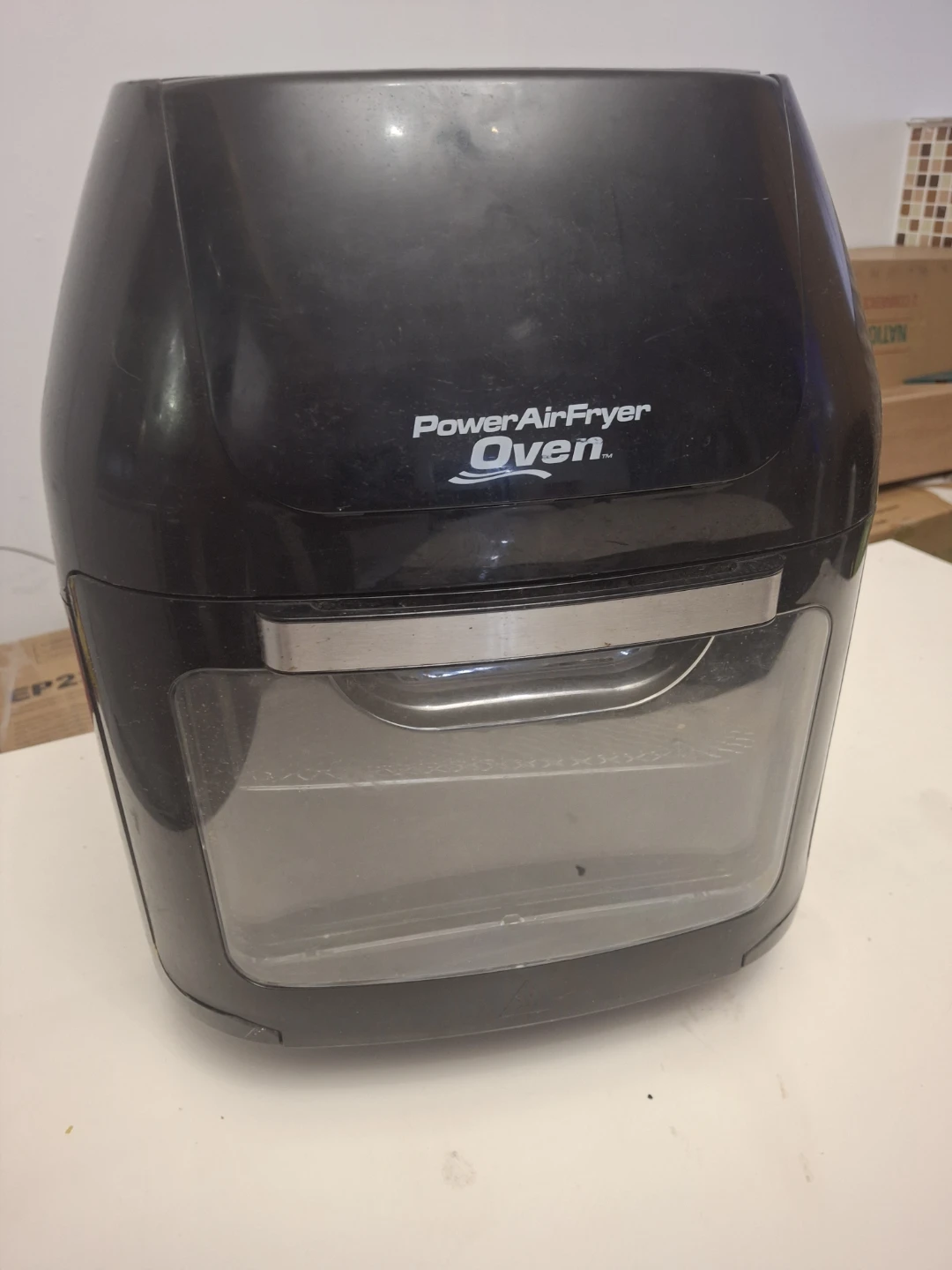 Power AirFryer Oven in black