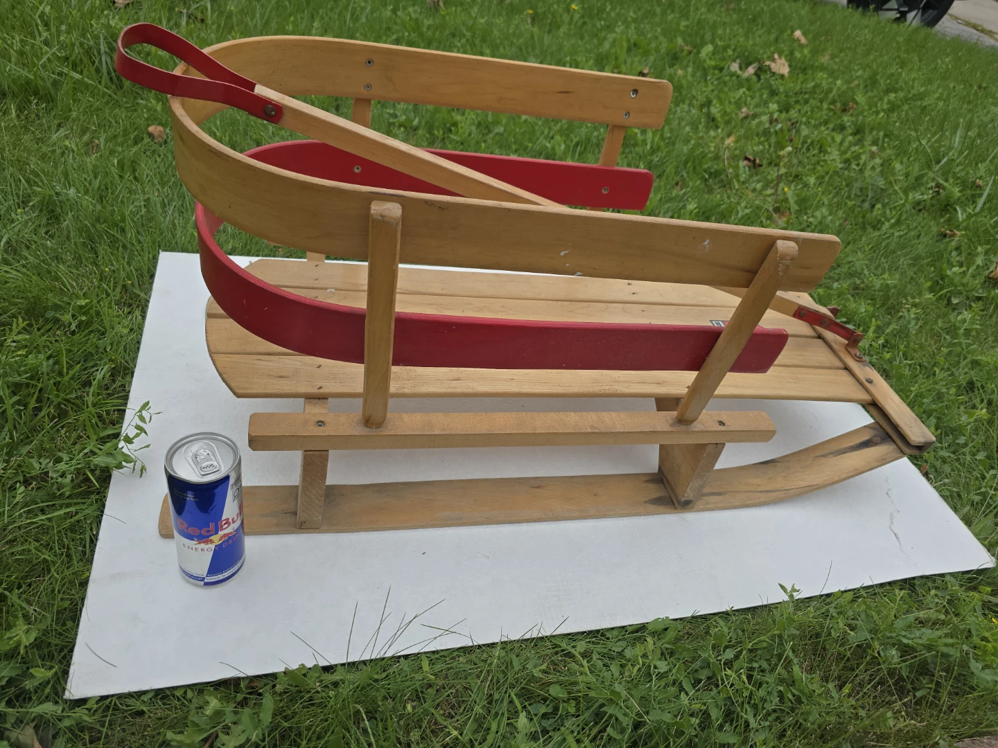 Mastercraft Wooden Toboggan Sled - photo 2