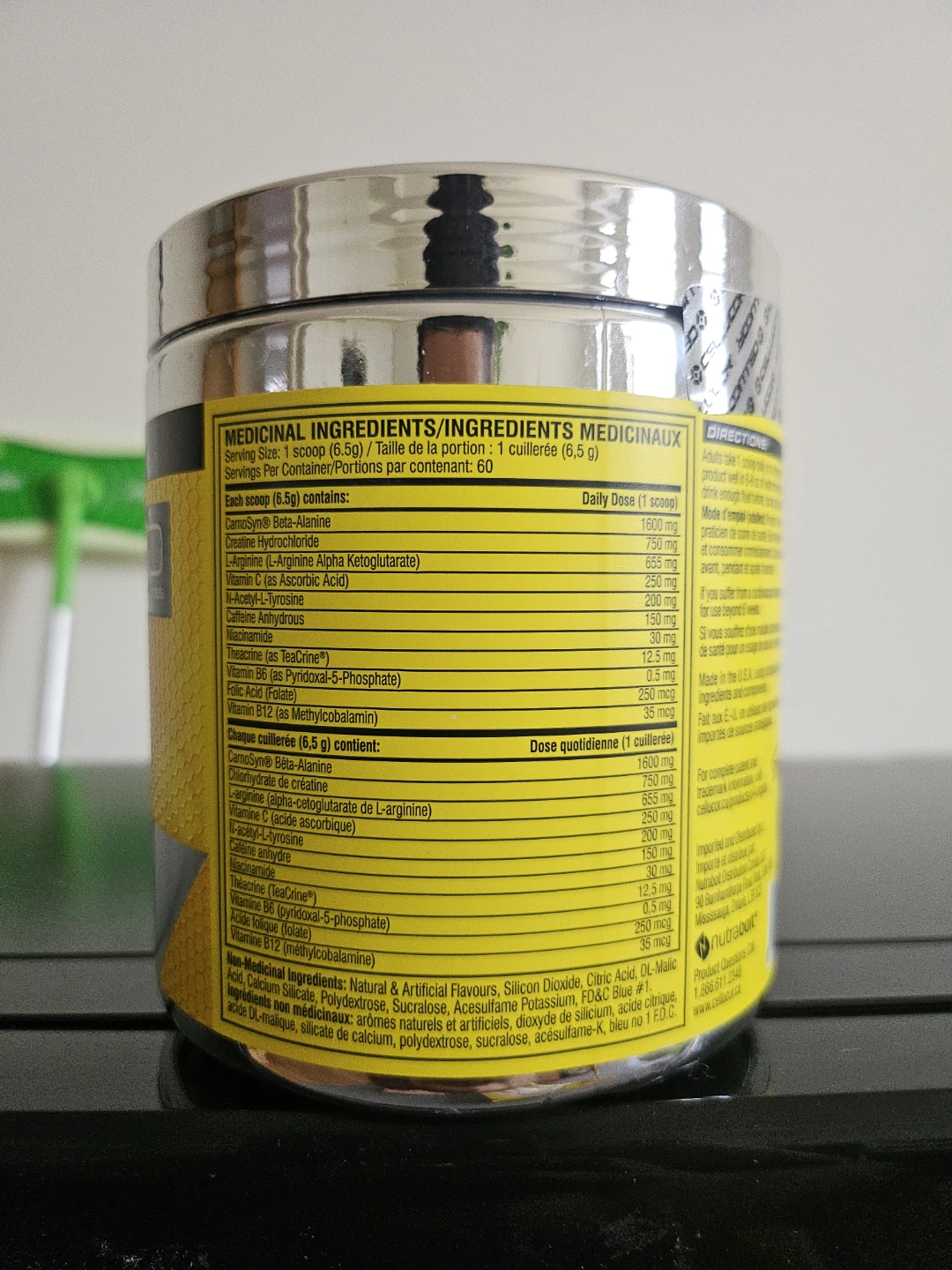 Cellucor C4 Original Pre-Workout - Icy Blue Razz (990g) - photo 3