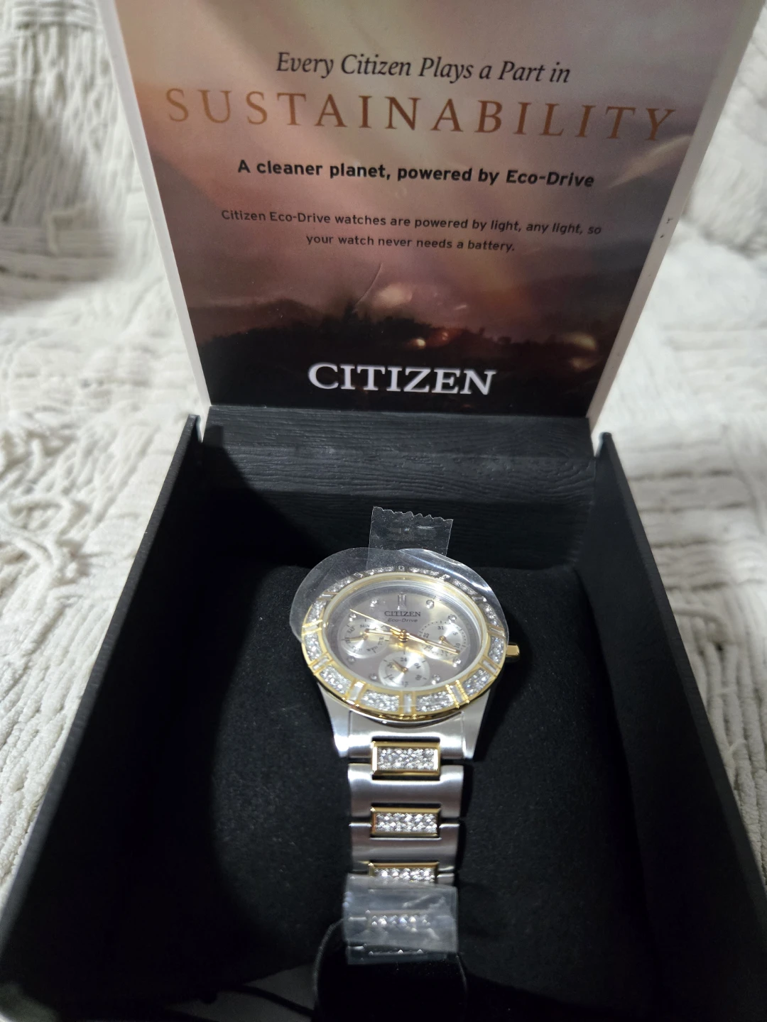 Citizen Eco-Drive Women's Watch with Diamond Bezel - photo 5