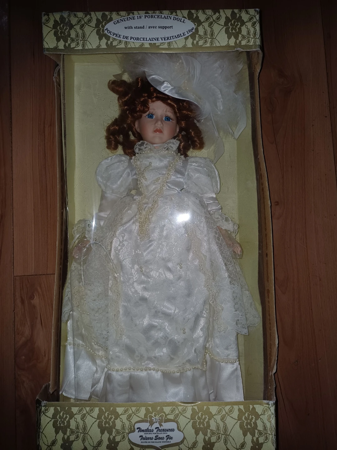 Timeless Treasures Genuine 18" Porcelain Doll