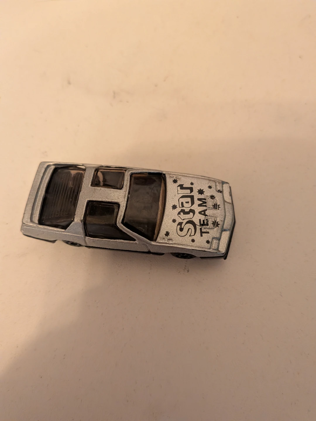 Star Team Silver Die-cast Toy Car