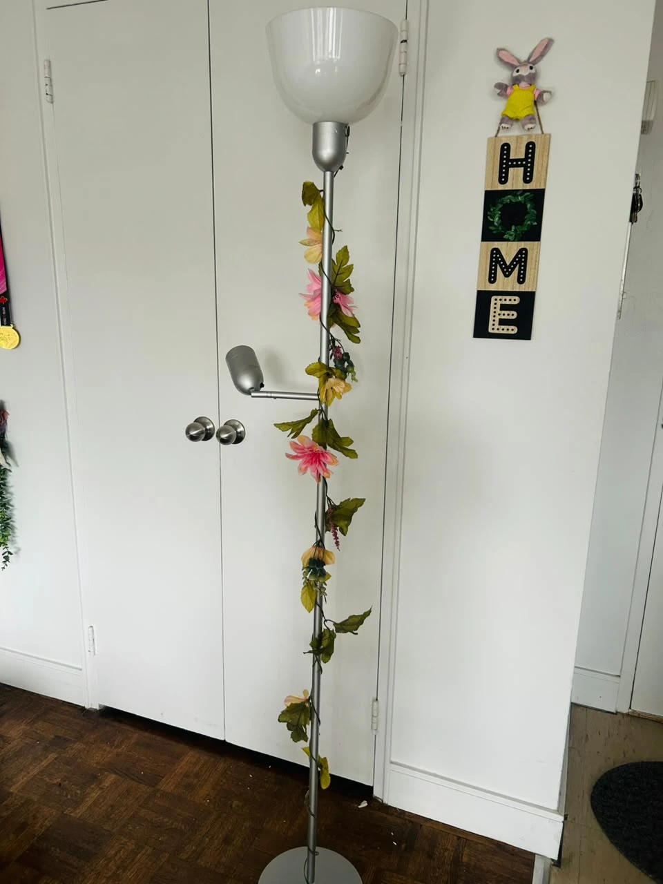 Moving out sale -Floor Lamp with LED Light
