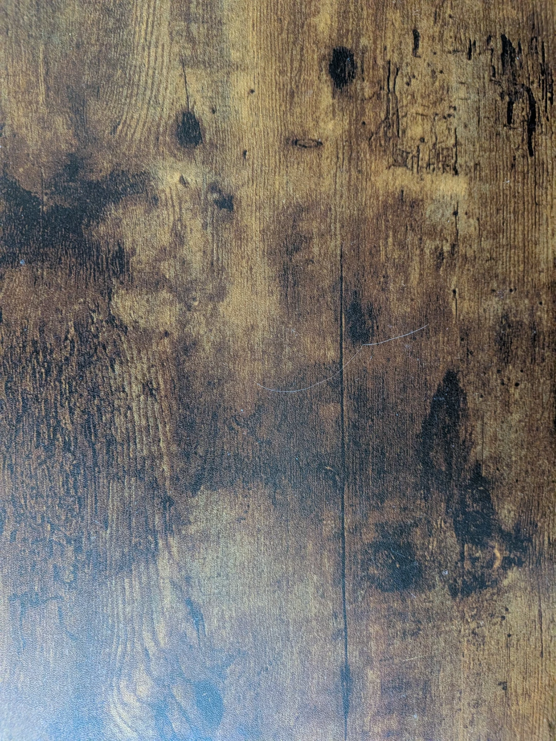 Rustic brown wooden record player stand - photo 4