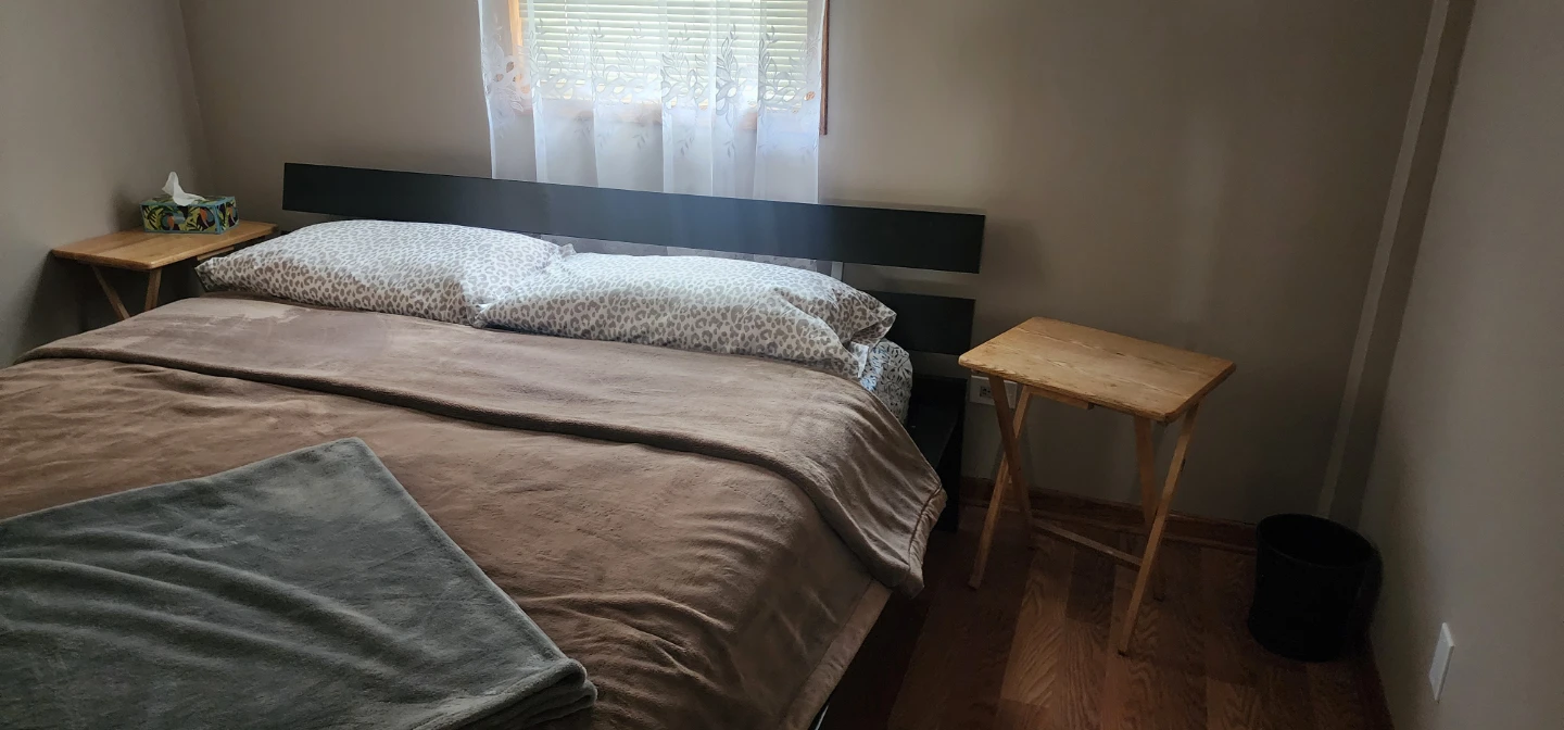 IKEA king size bed frame - photo 2