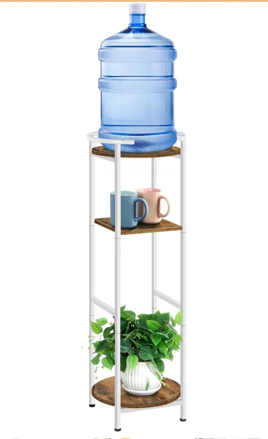 3-Tier Metal and Wood Storage Shelf/Stand - photo 4