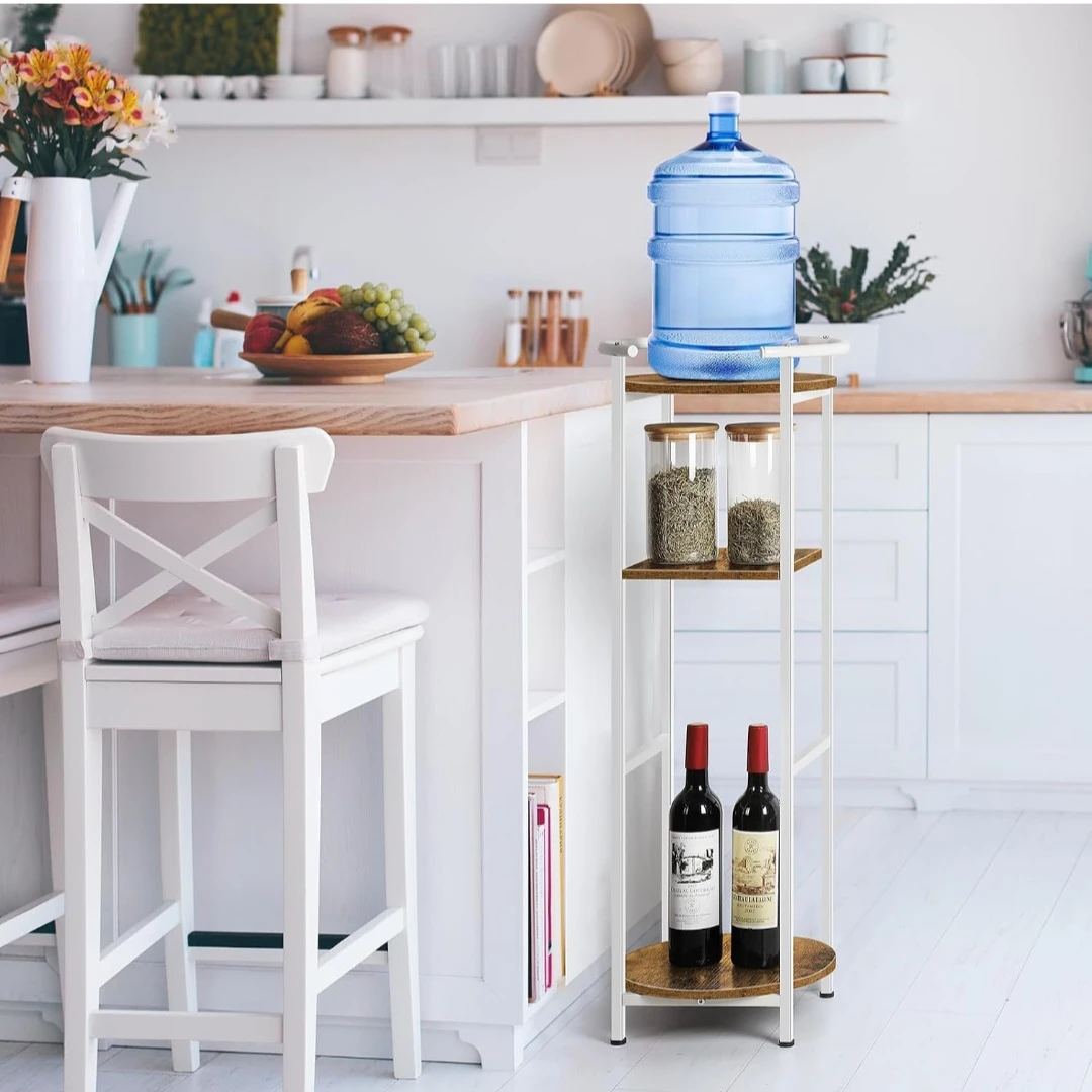 3-Tier Metal and Wood Storage Shelf/Stand - photo 5