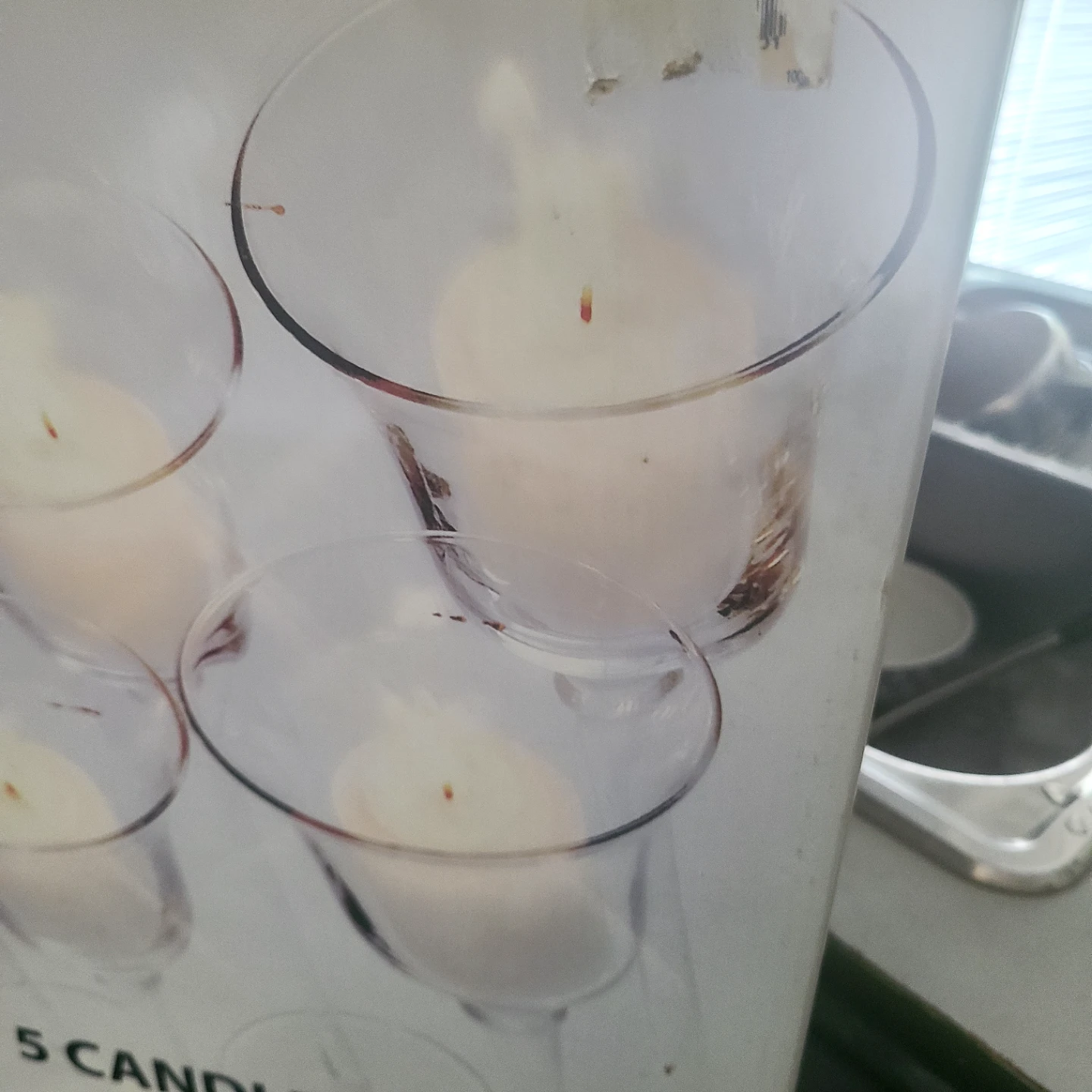 Candlelight Set of 5 Candleholders with Candles - photo 3