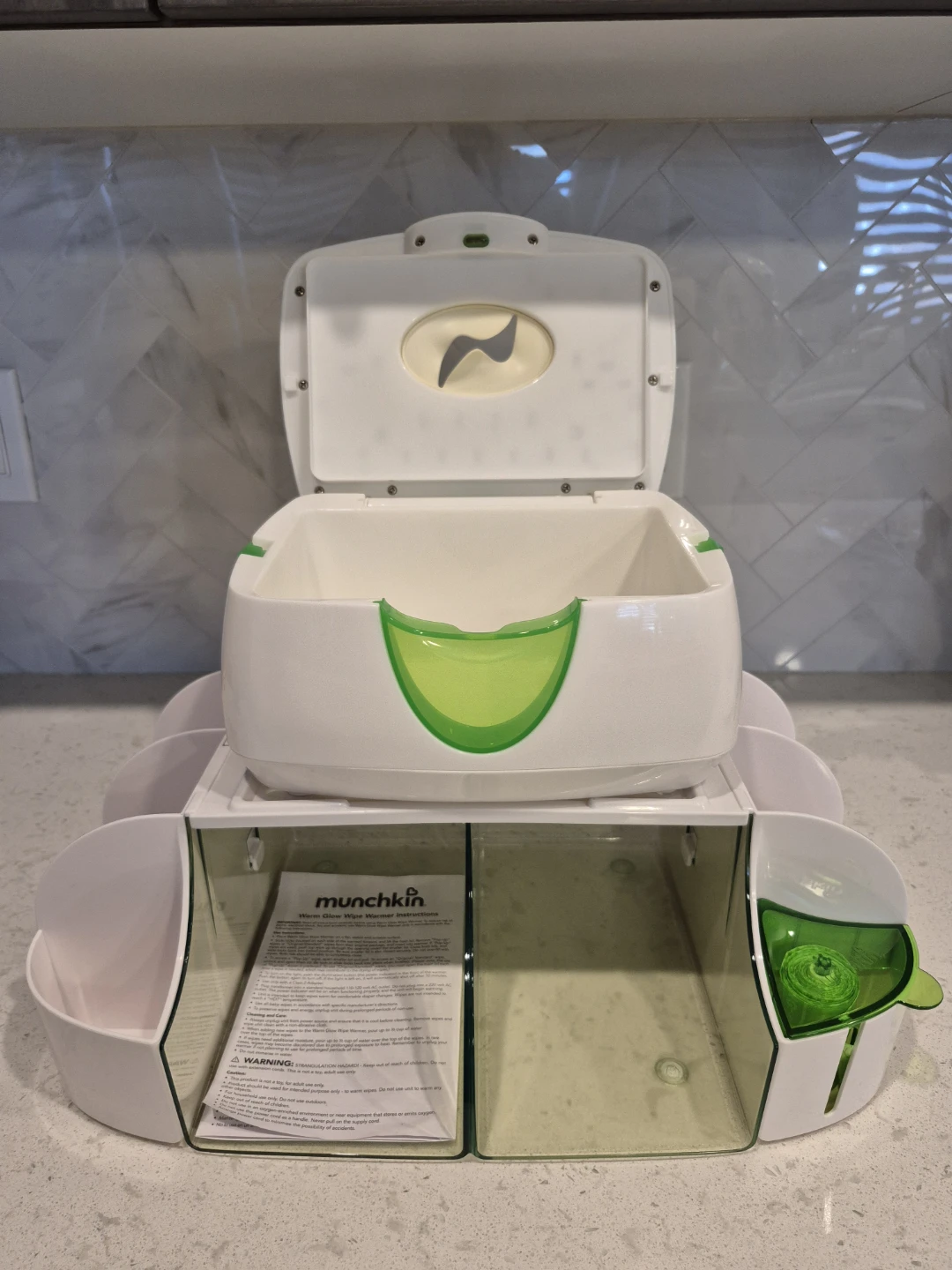 Munchkin Wipe Warmer And Diaper Organizer - photo 3