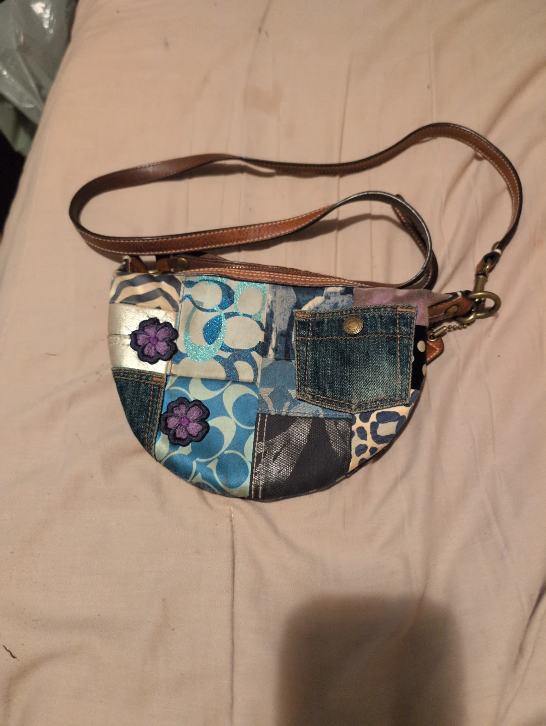 Coach Patchwork Shoulder Bag - photo 2