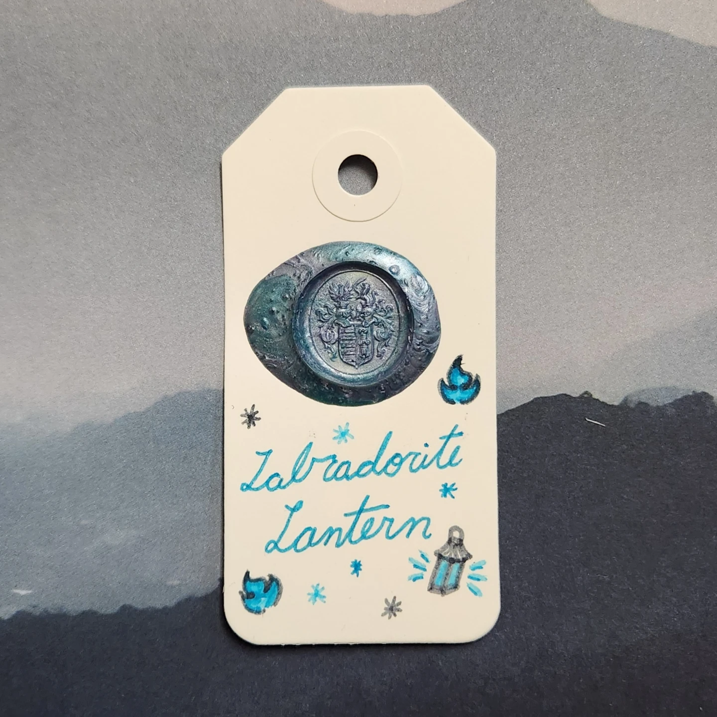 Labradorite Lantern Necklace - photo 3