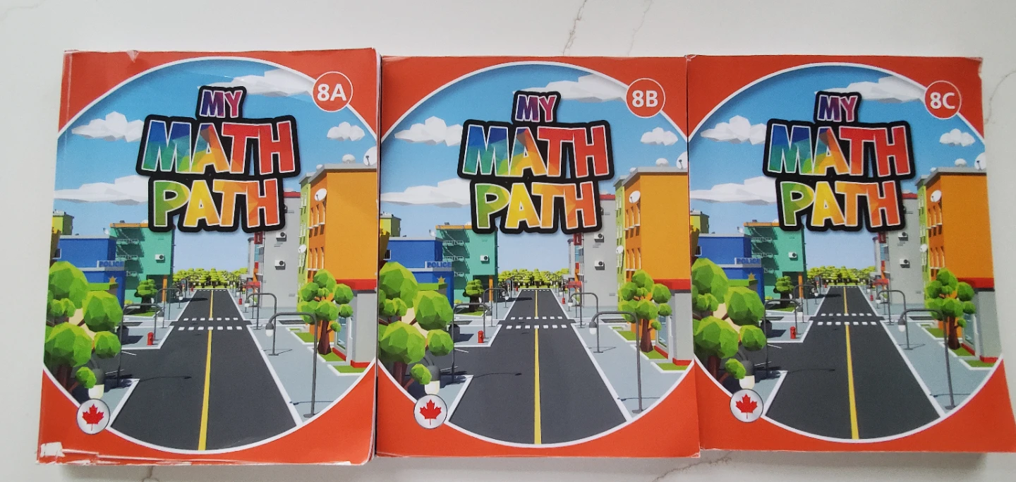 Nelson My Math Path 8A, 8B, 8C