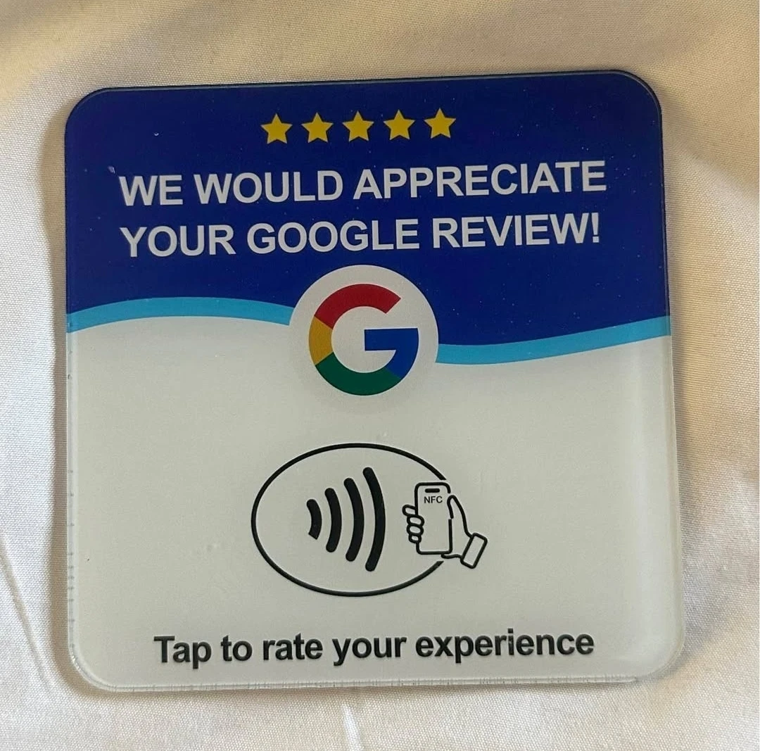 Google Review NFC Tap Card - photo 2