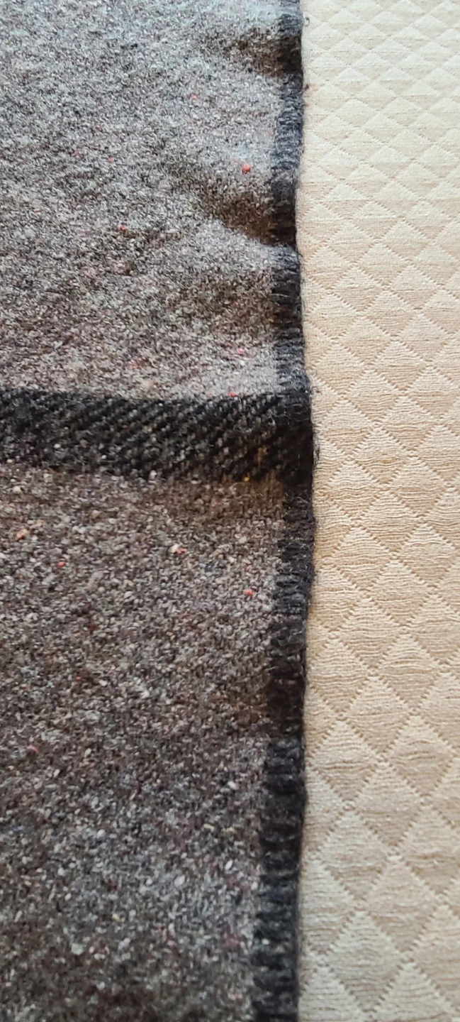 Vintage Grey Wool Blanket Military / Army / WWII - photo 3
