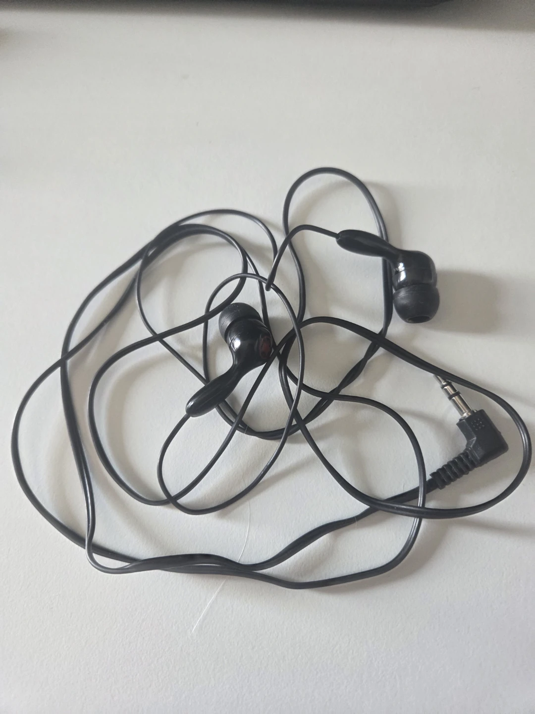 Black Wired Earphones