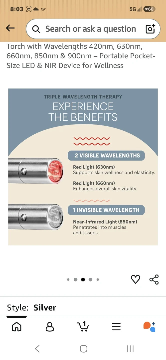 Lifepro LumiCure PRO Light Therapy Torch - photo 5