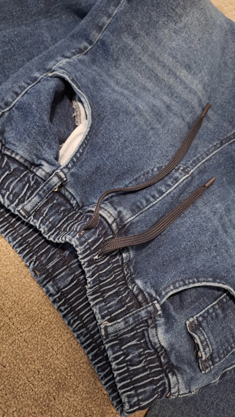 Two Pairs of Denim Jogger Pants - photo 5