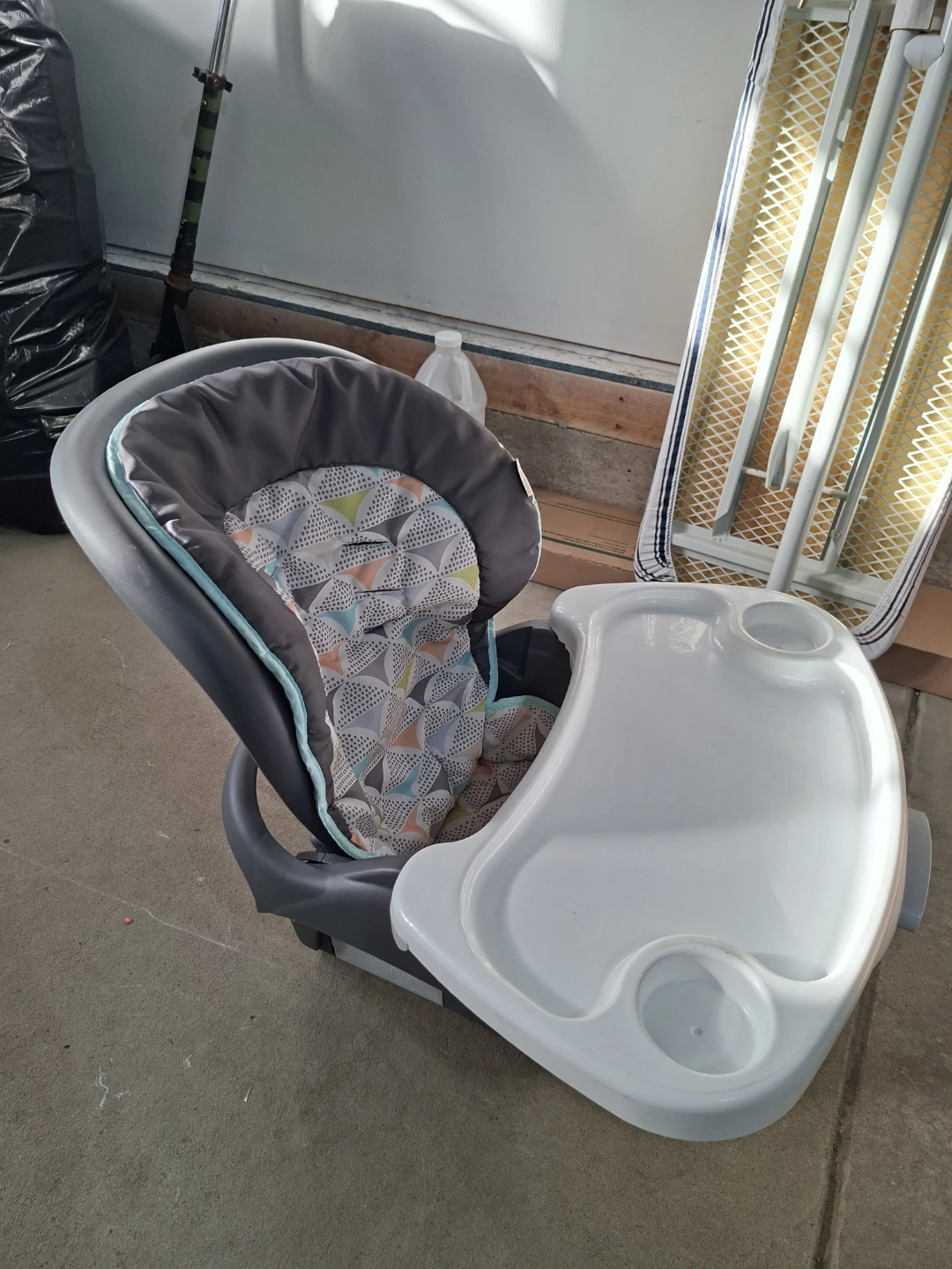 Infant Booster Seat with Tray - photo 2