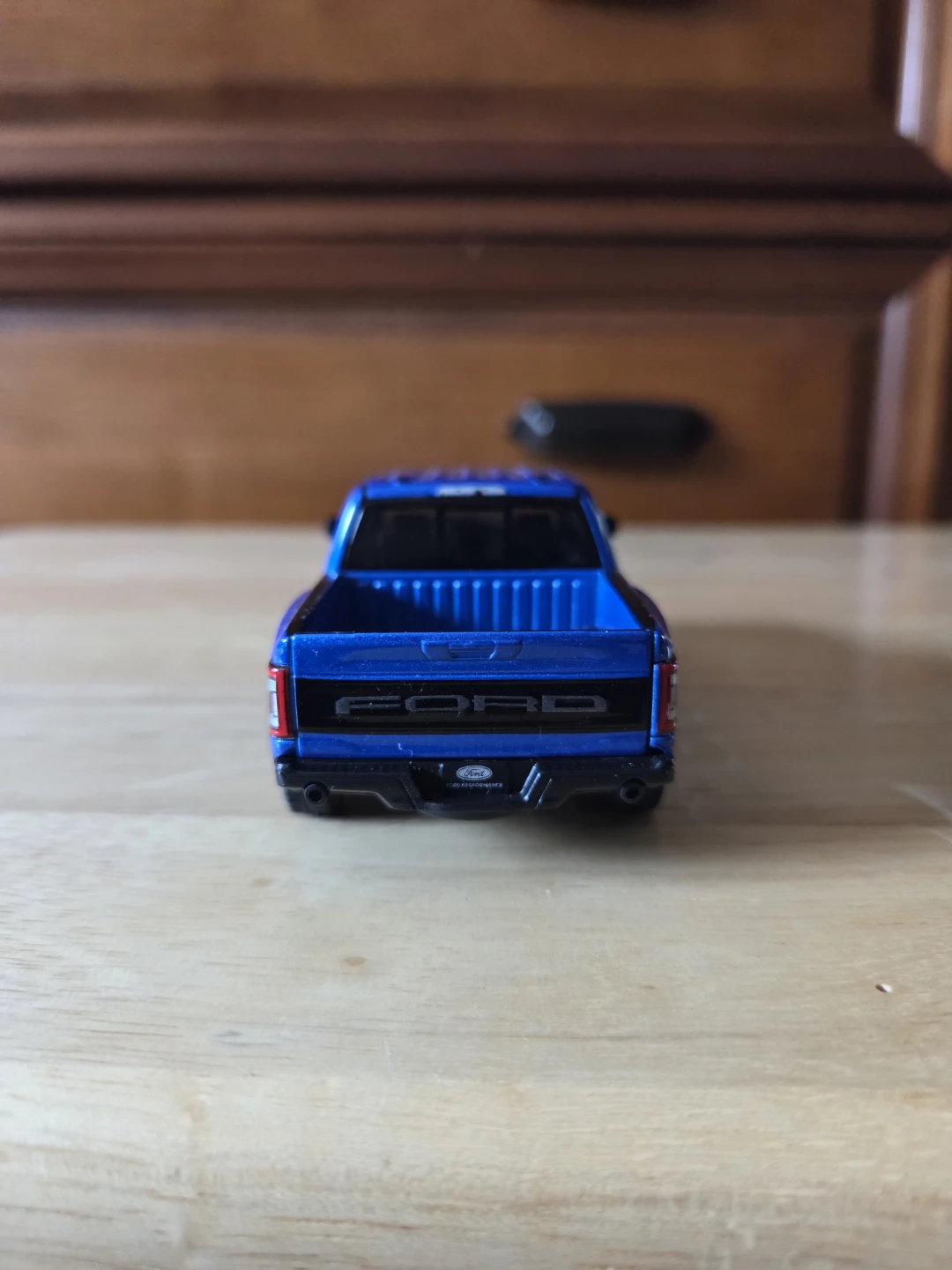 Blue 2022 Ford F-150 Raptor Scale 1/46 Toy Truck - photo 3