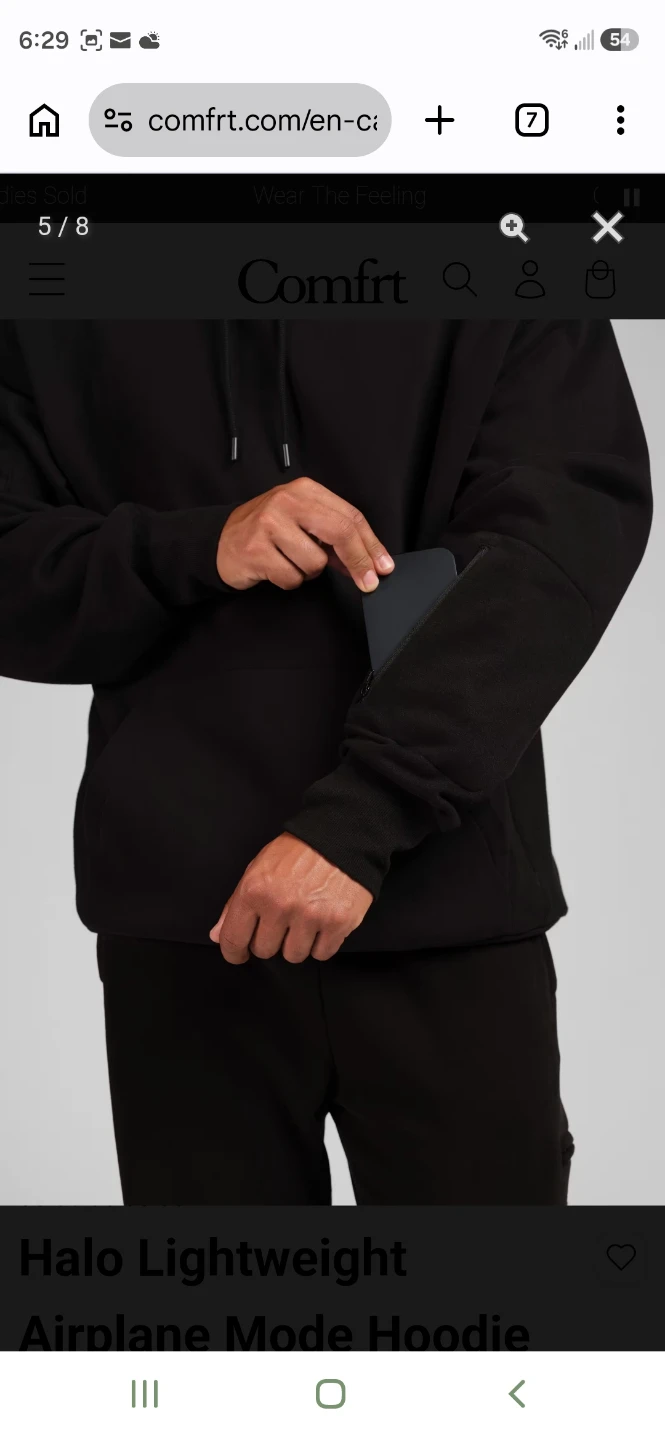 Comfrt Halo Lightweight Airplane Mode Hoodie - photo 4