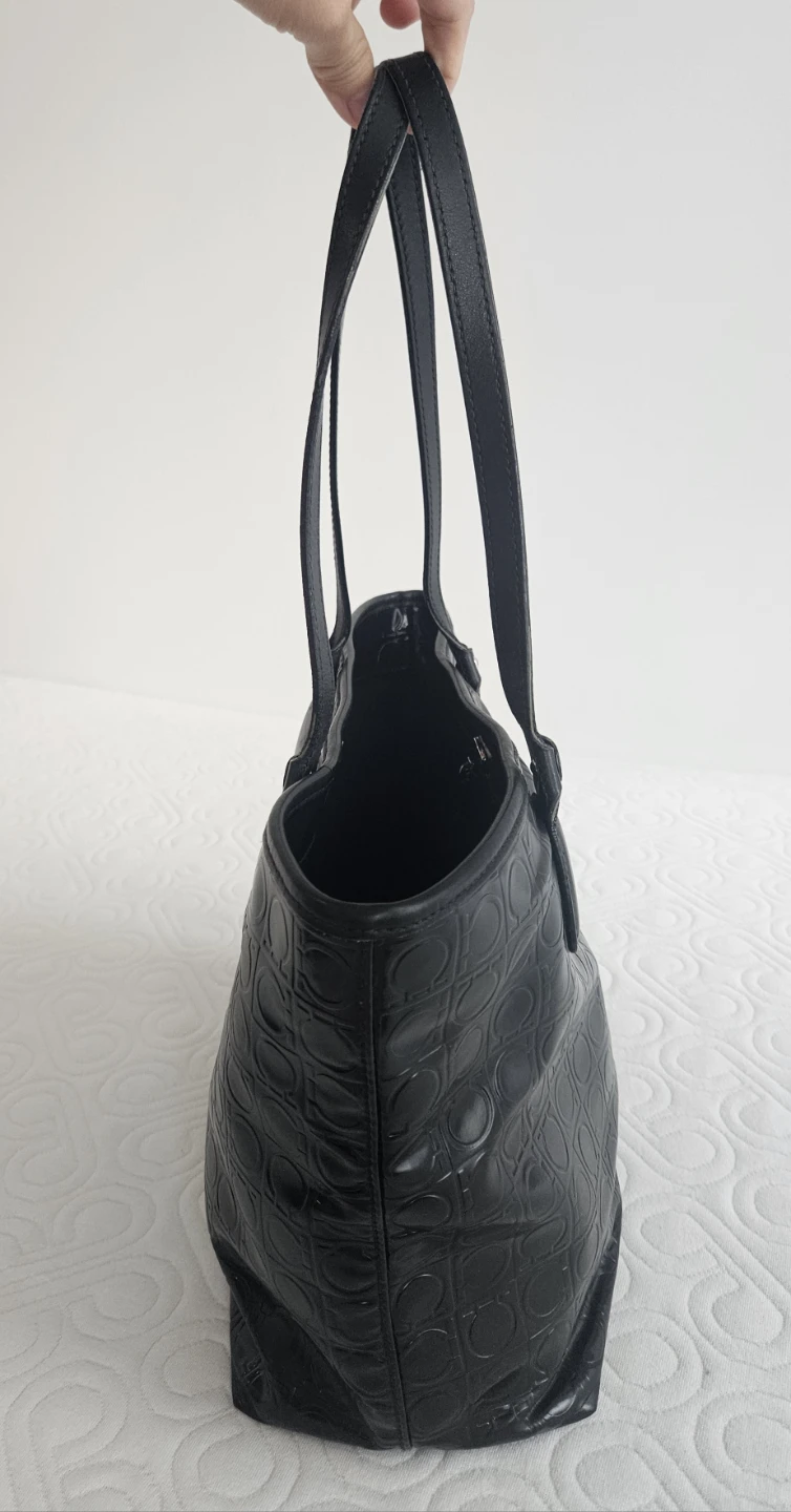 Salvatore Ferragamo Black Gancini Tote Bag - photo 2