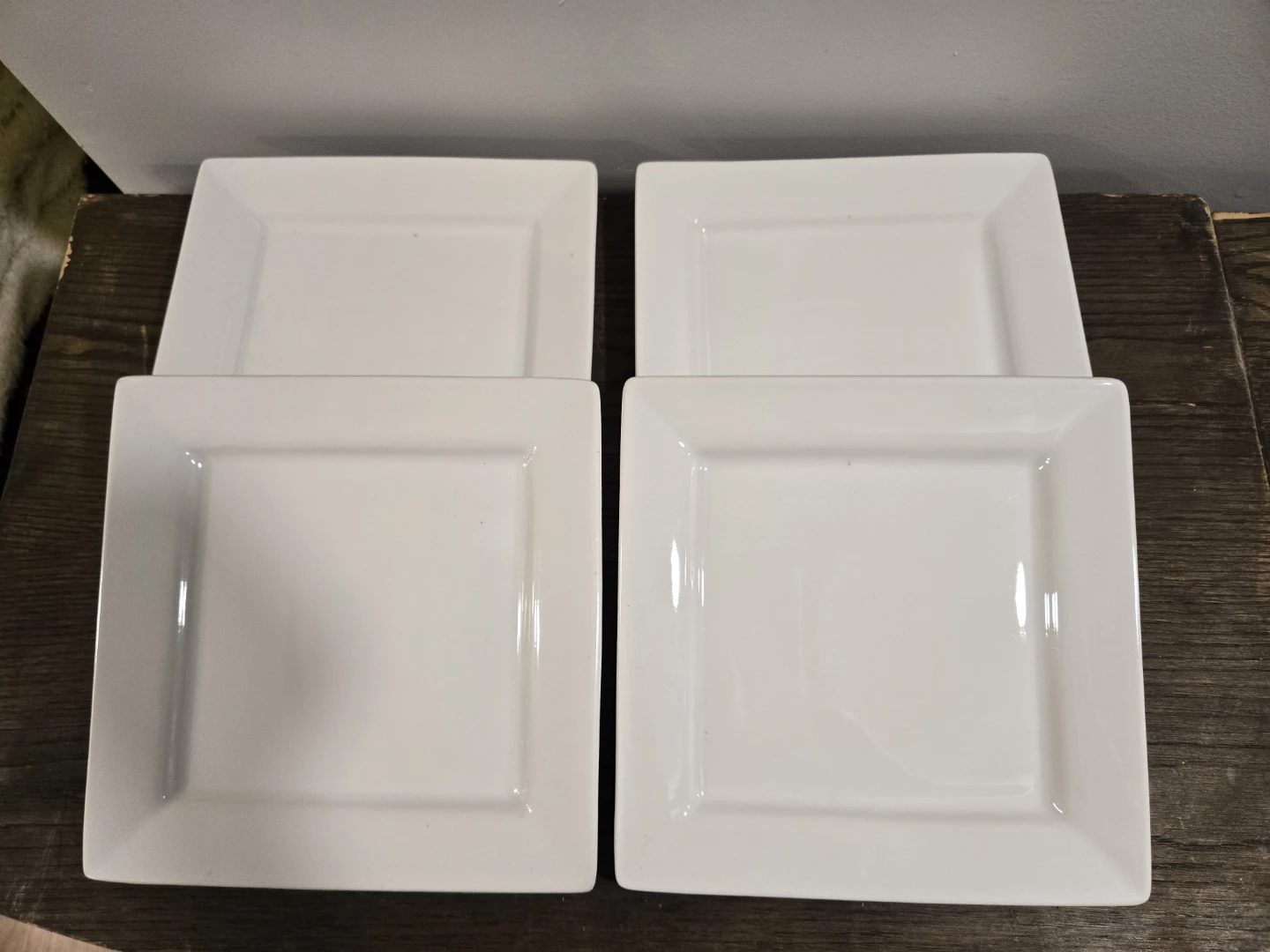 Ceramic White Square dinnerware/ Servingware - photo 4