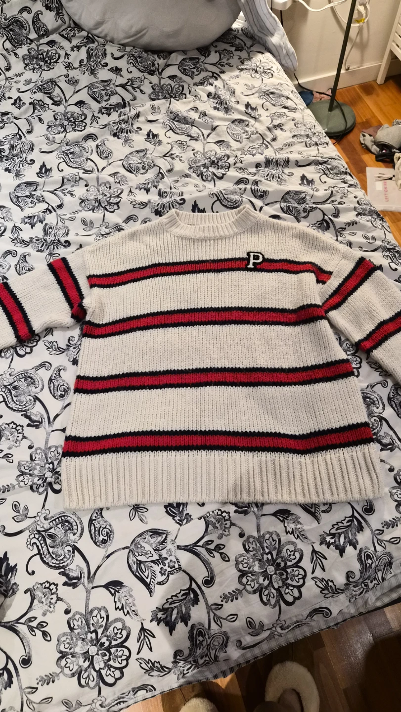 PINK Victoria's Secret Striped Sweater