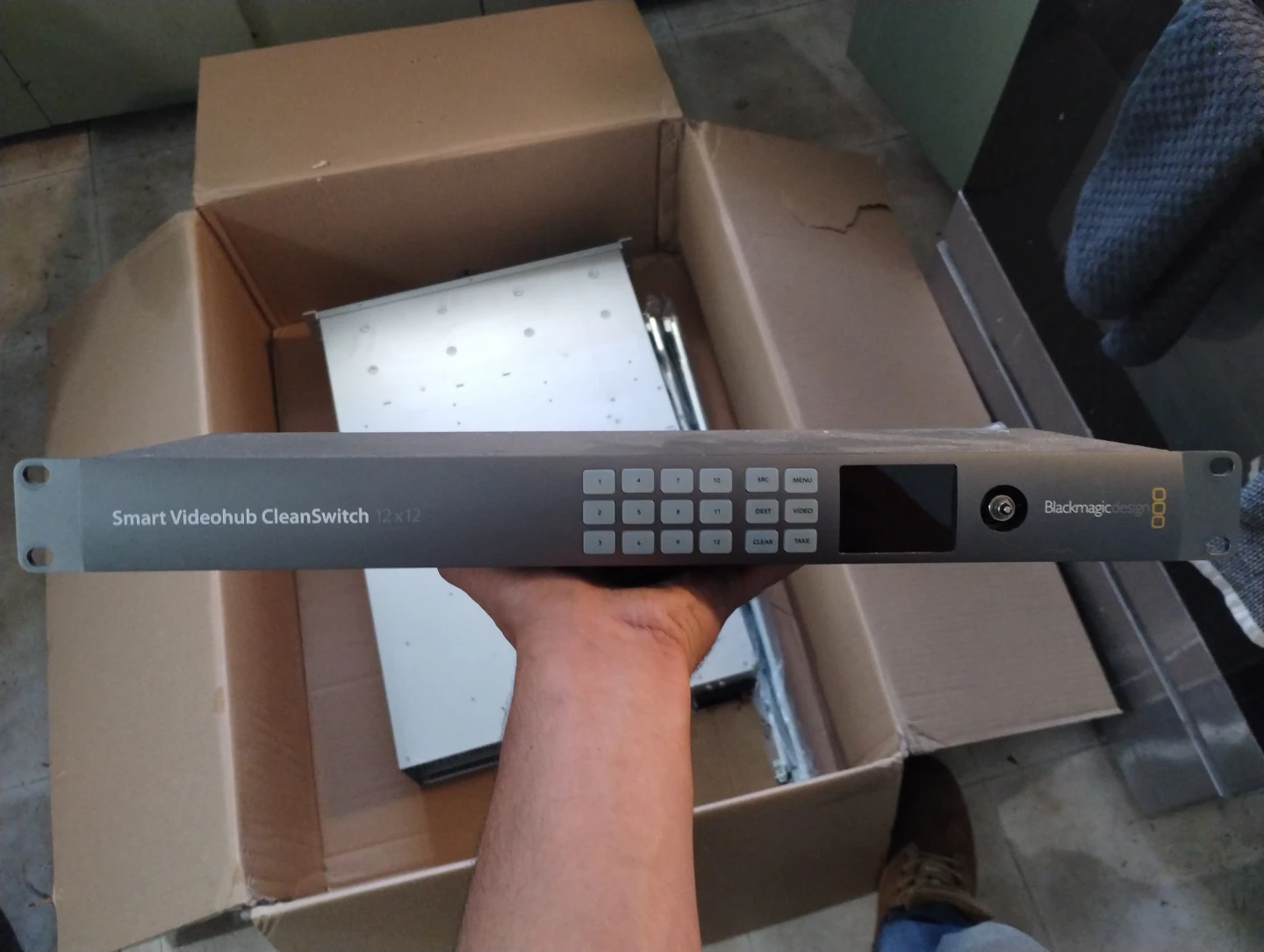 Blackmagicdesign Smart Videohub CleanSwitch 12x12