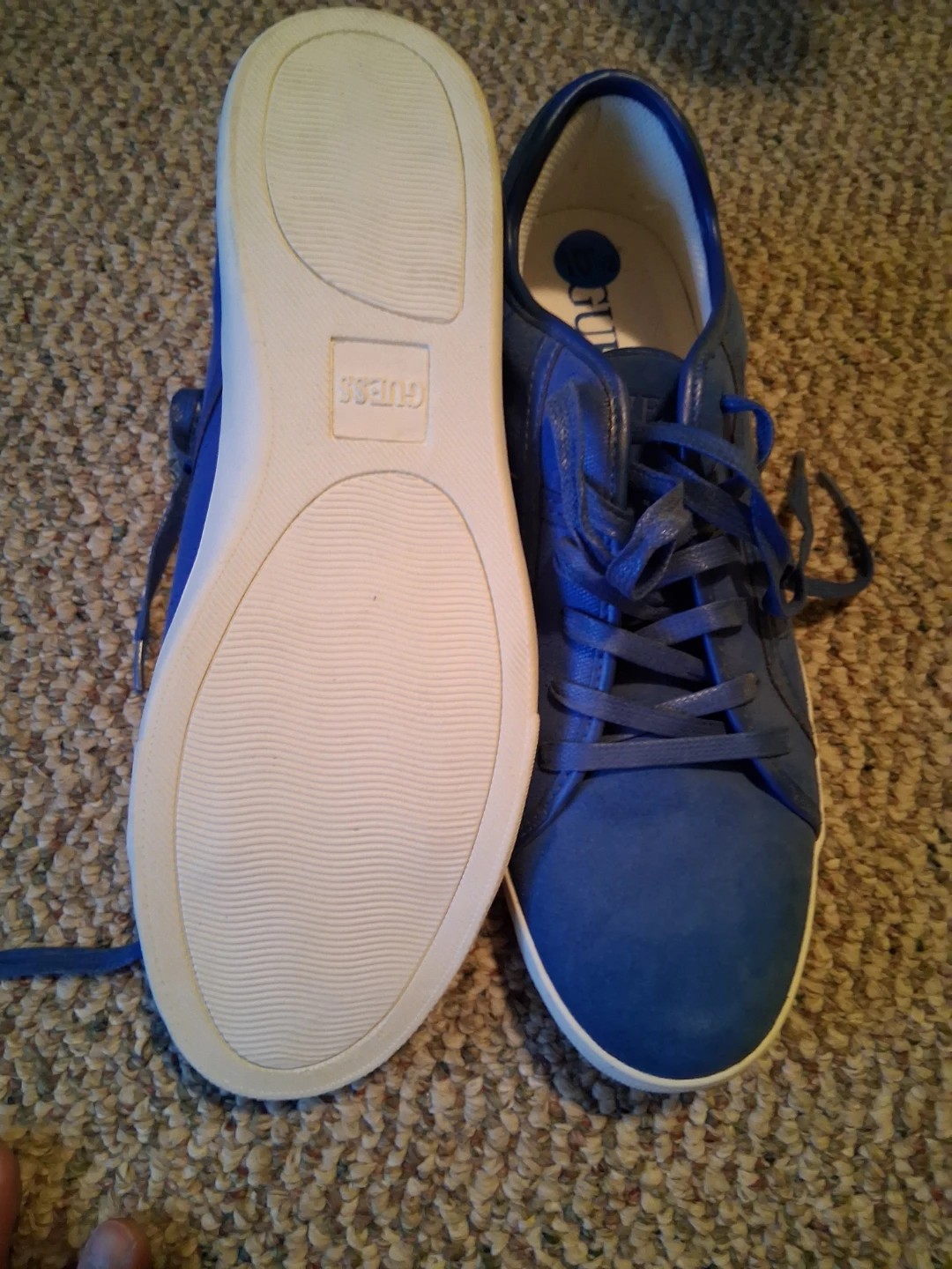 Blue Guess Sneakers Size 10.5 - photo 4