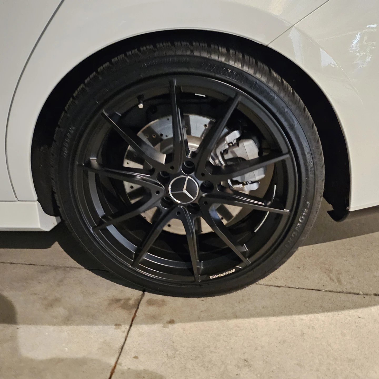 Mercedes-Benz AMG Satin Black Wheels and Tires - photo 2