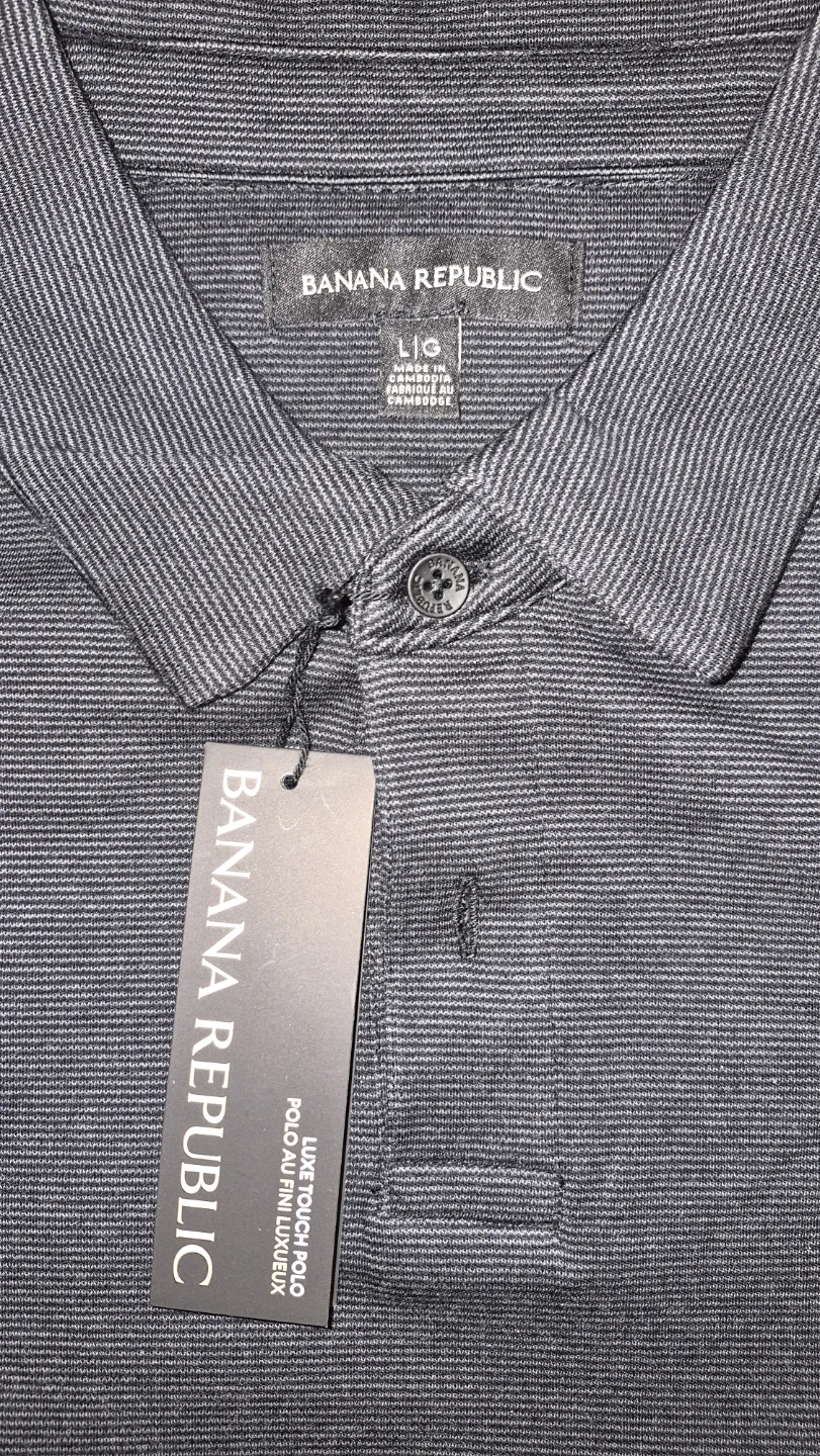Brand New | Banana Republic Luxe Touch Polo Shirt - Large