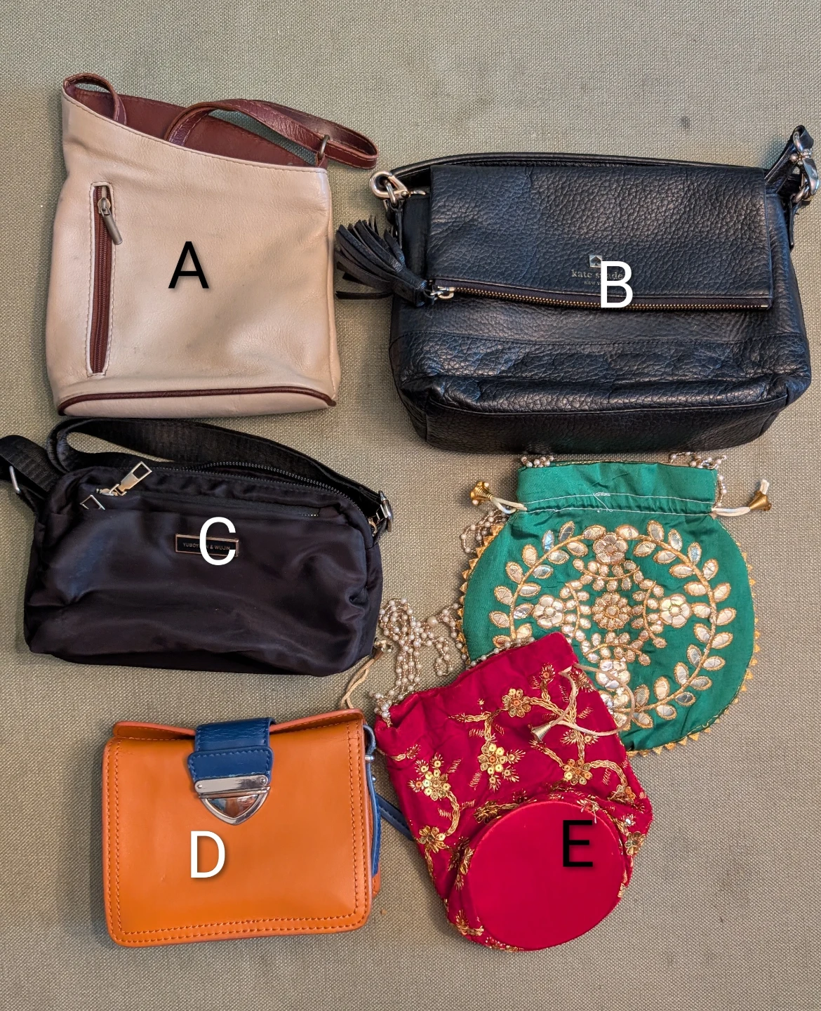 Collections of purses