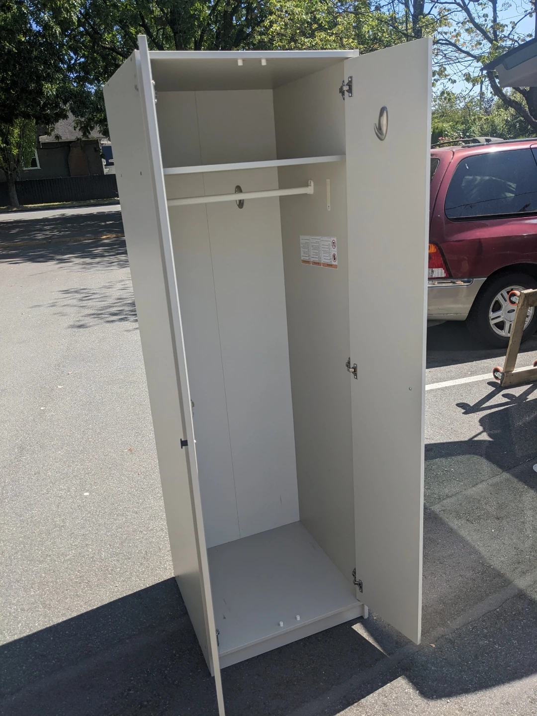 Wardrobe Ikea 73x24x22 inches delivery available - photo 3