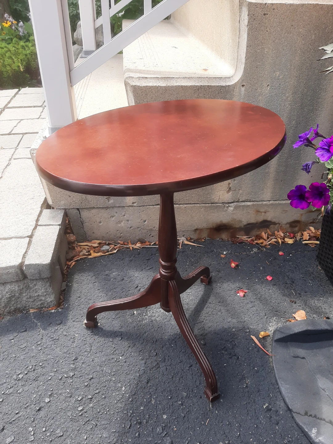 Wooden Accent Table