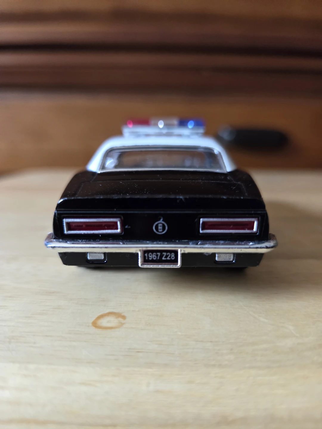 1967 Chevrolet Camaro Police Car Scale 1/37 Diecast Model - photo 3