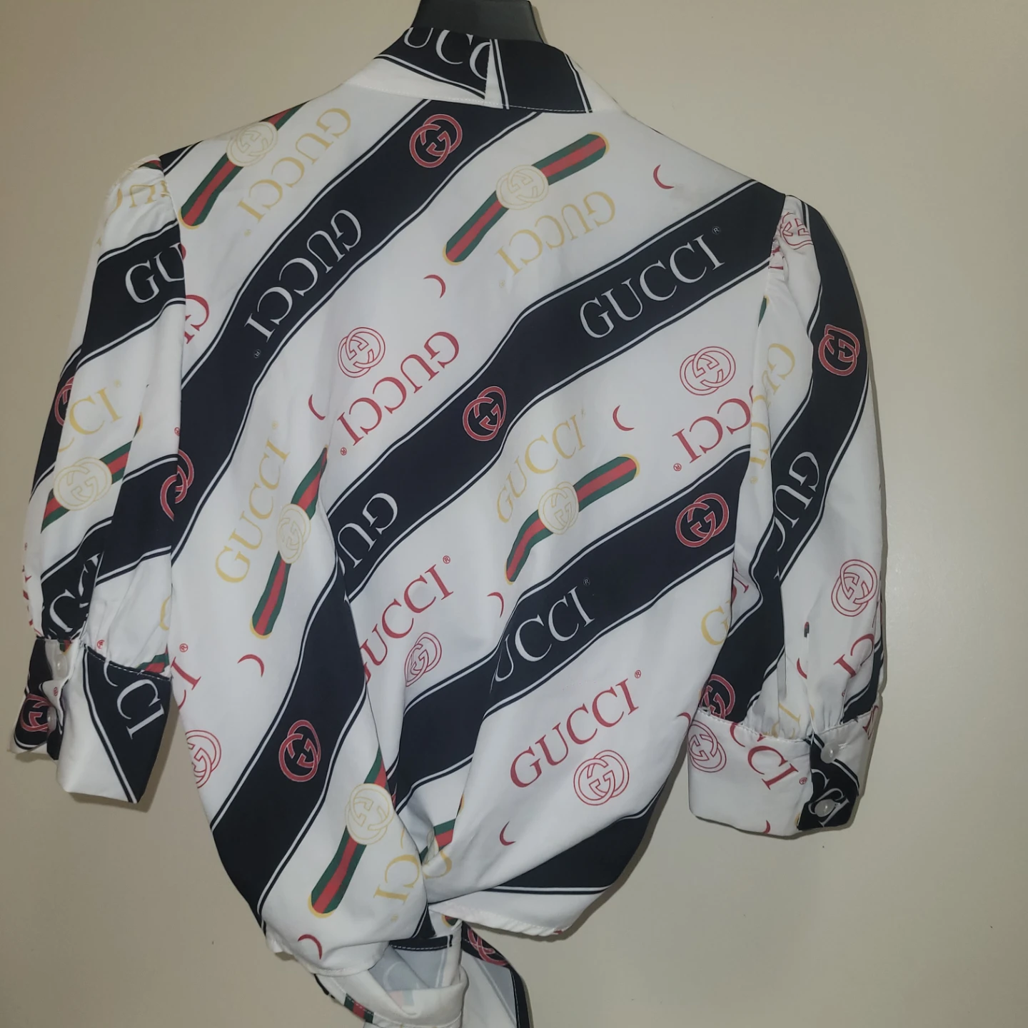 All-Over Print Wrap Top - photo 4