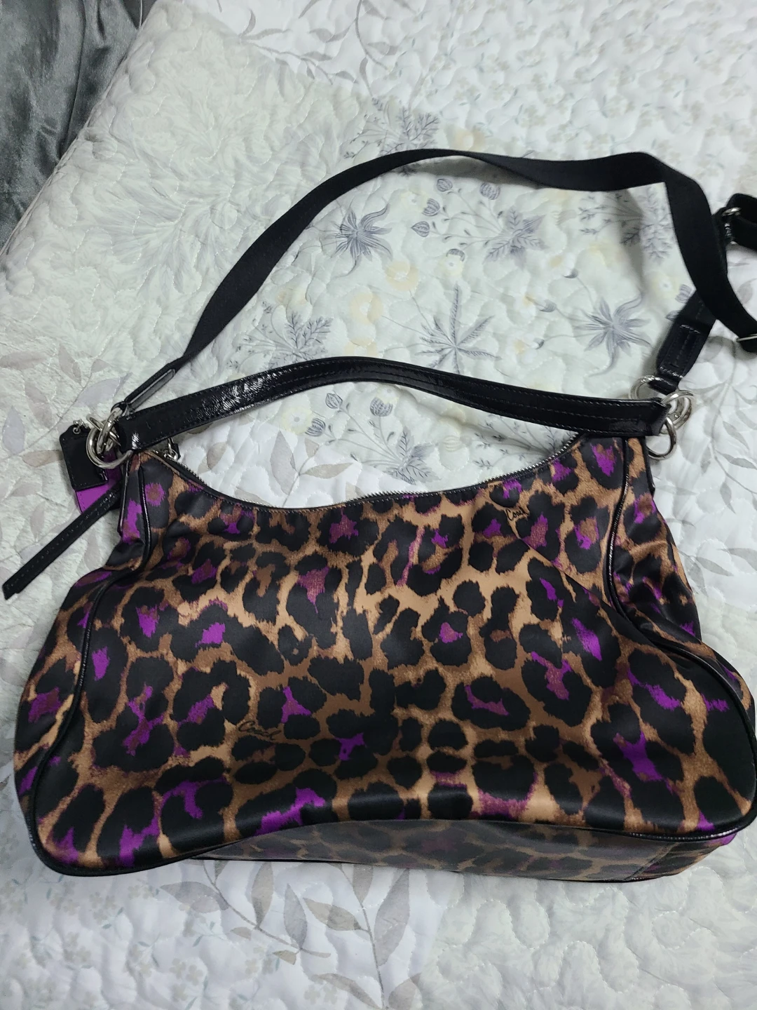 Coach Leopard Print Shoulder Bag - photo 2
