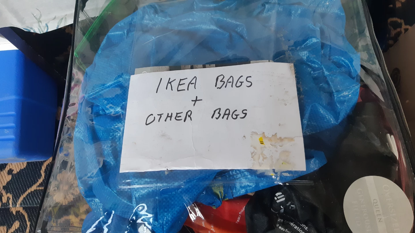 IKEA bags and other bags