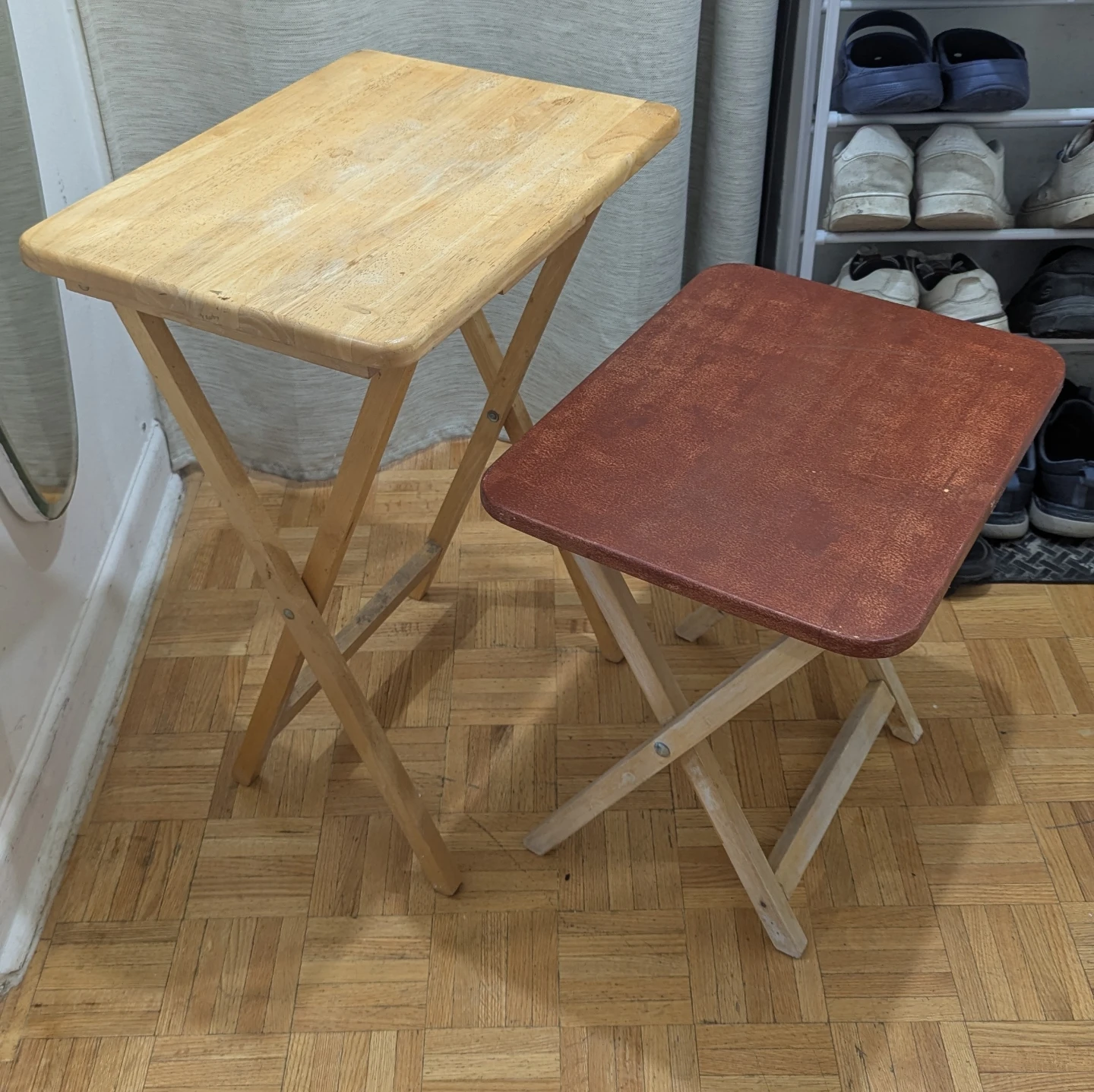 Portable Folding Wood Table TV Bed Tray\Dinner Furniture