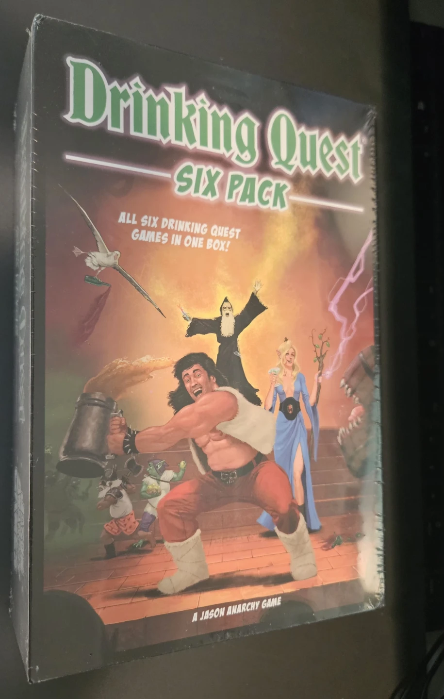 Drinking quest board game
