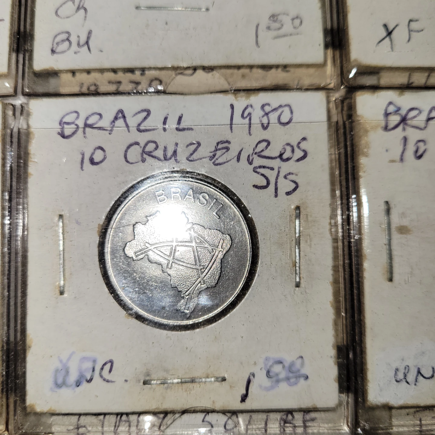 Brazil 50 Cruzeiros Coin 1983
