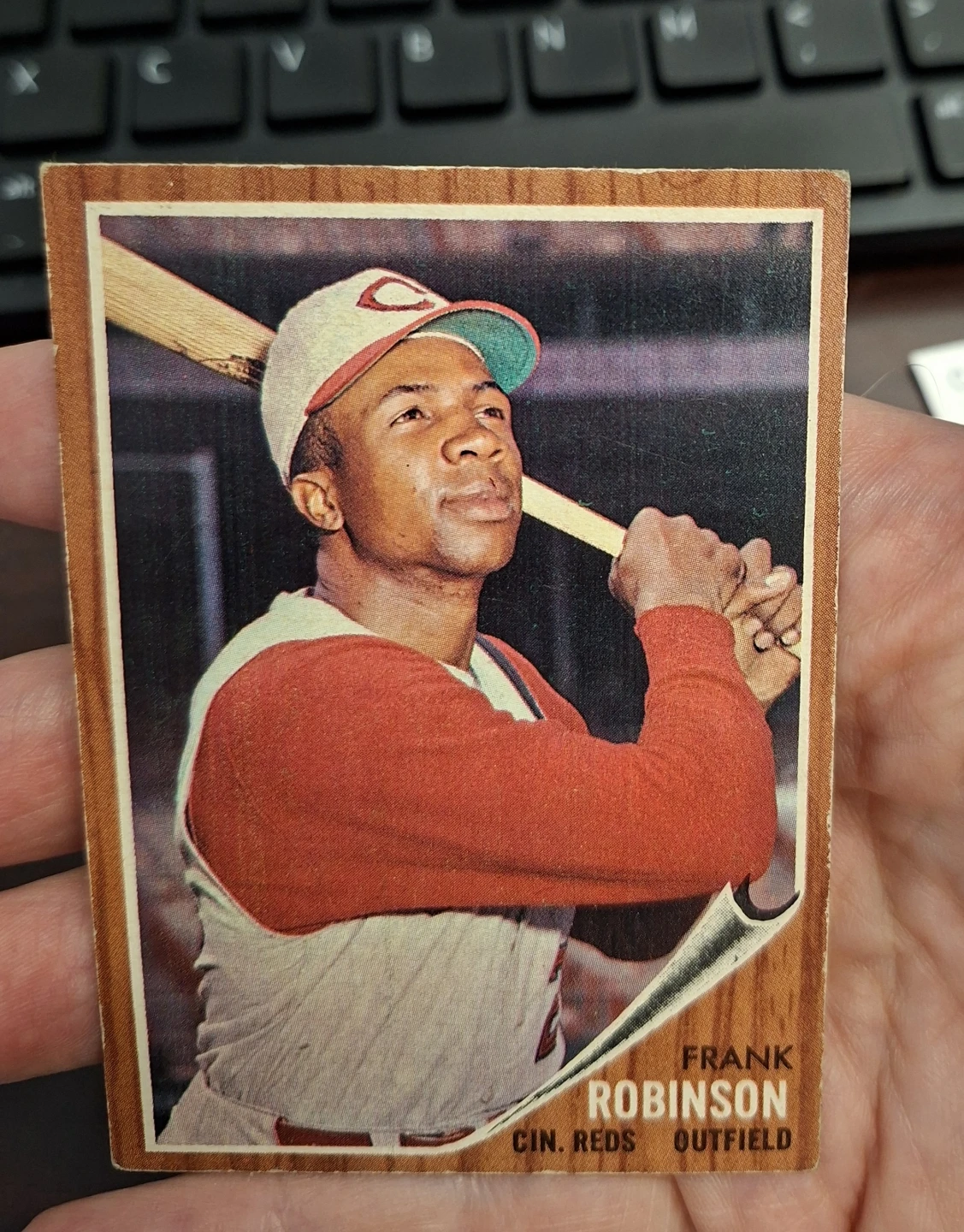 1962 Topps Frank Robinson Card