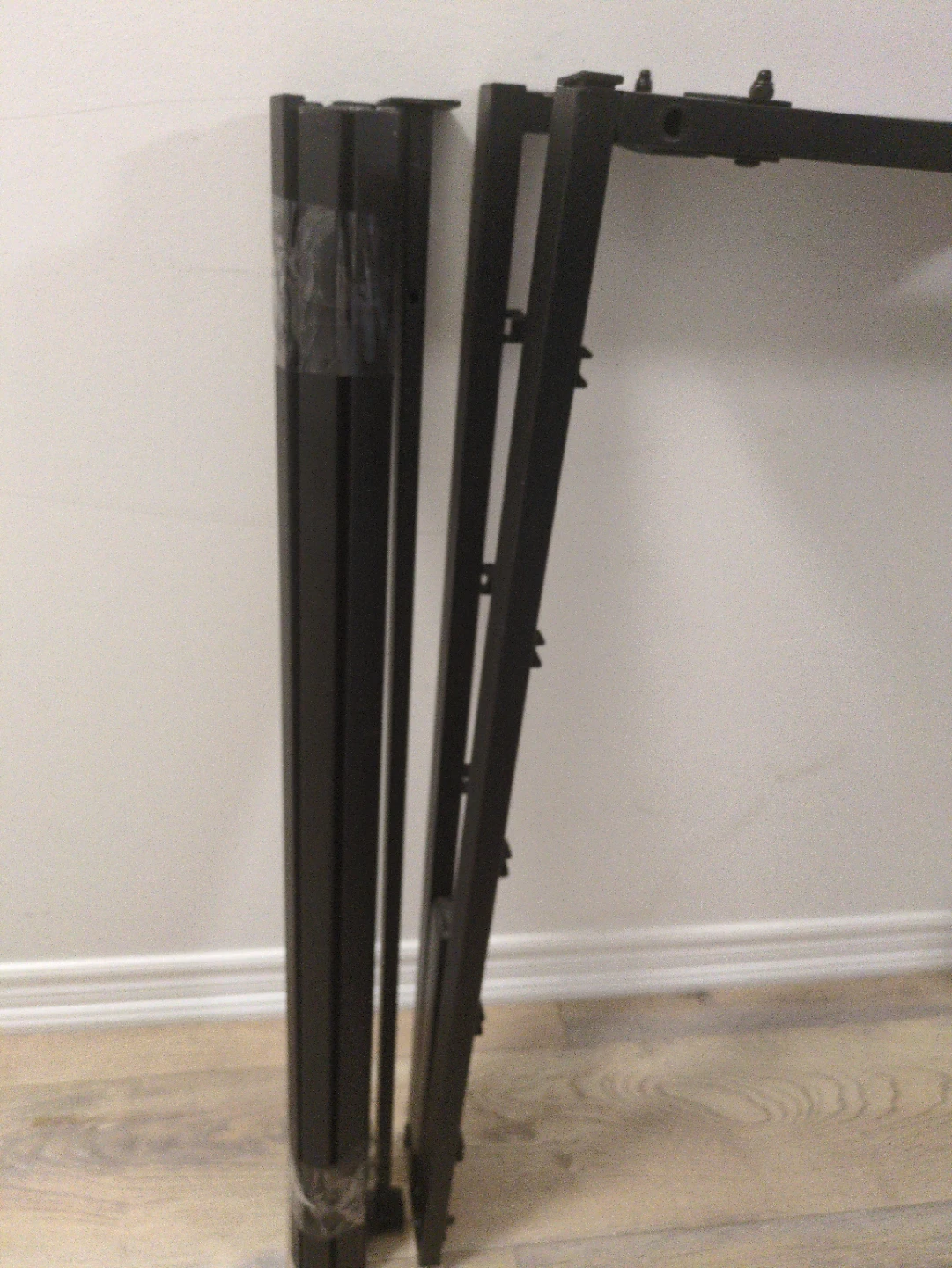 Black Metal Twin Bed Frame - photo 4
